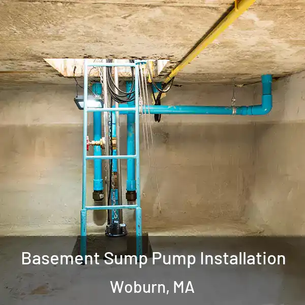  Basement Sump Pump Installation Woburn, MA