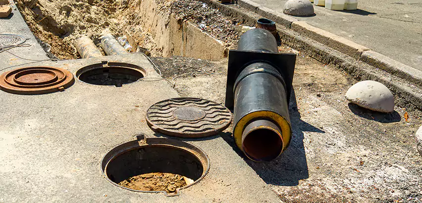 Lateral Sewer Line Replacement in Woburn