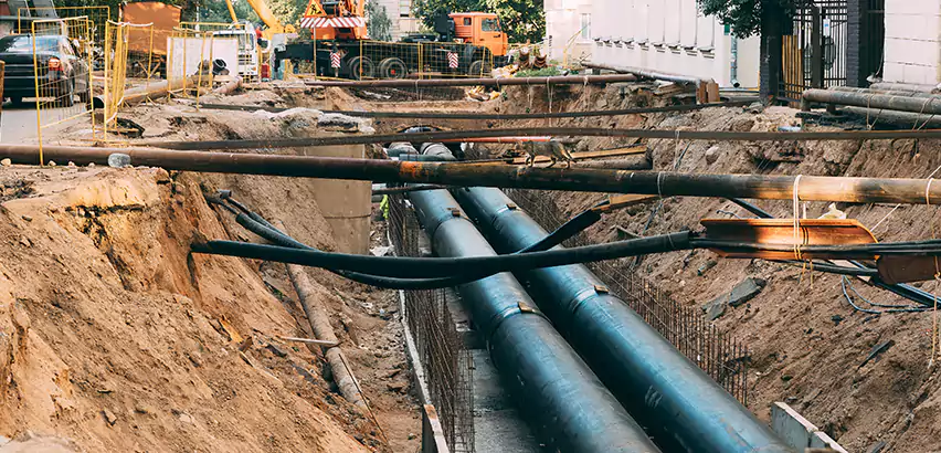 Underground Sprinkler Pipe Repair in Woburn, MA