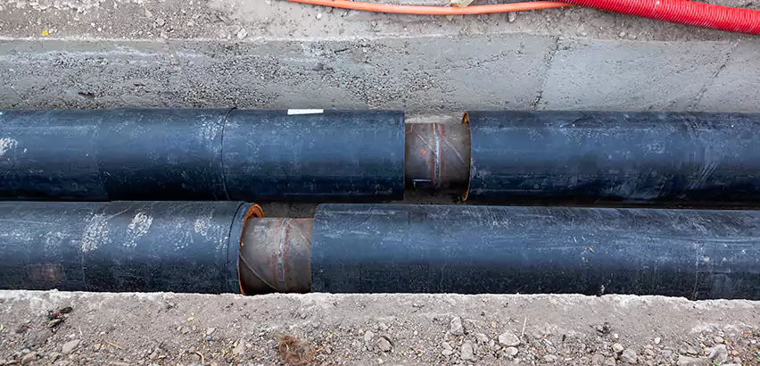 Trenchless Water Line Repair in Woburn